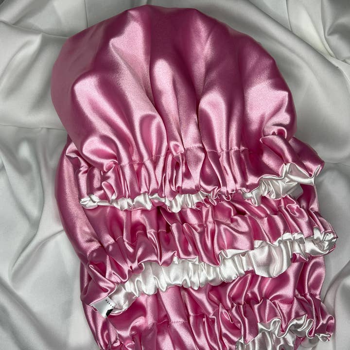 Asantewaa - Wholesale Sleep Cap / Bonnet - Women's - Candy Reversible Satin Bonnet2