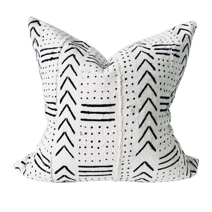 Syros 18"X18" Mudcloth Pillow Cover for wholesale by theHOMEmind