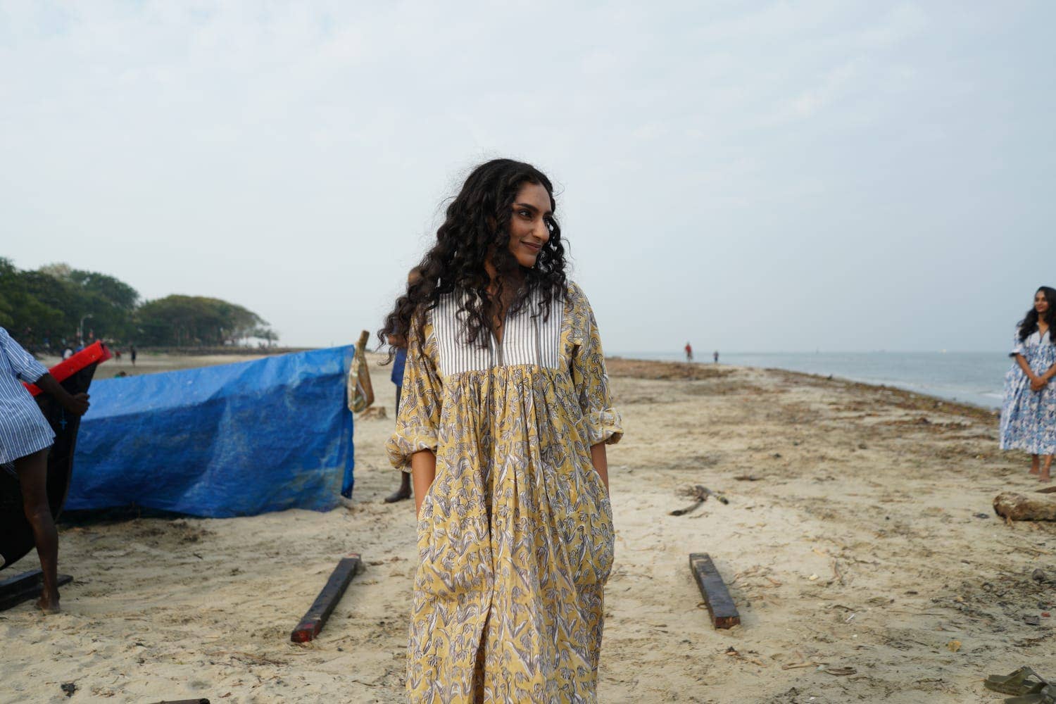 Annahmol - Wholesale Dress - Women's -  Block Print Summer Dress 8