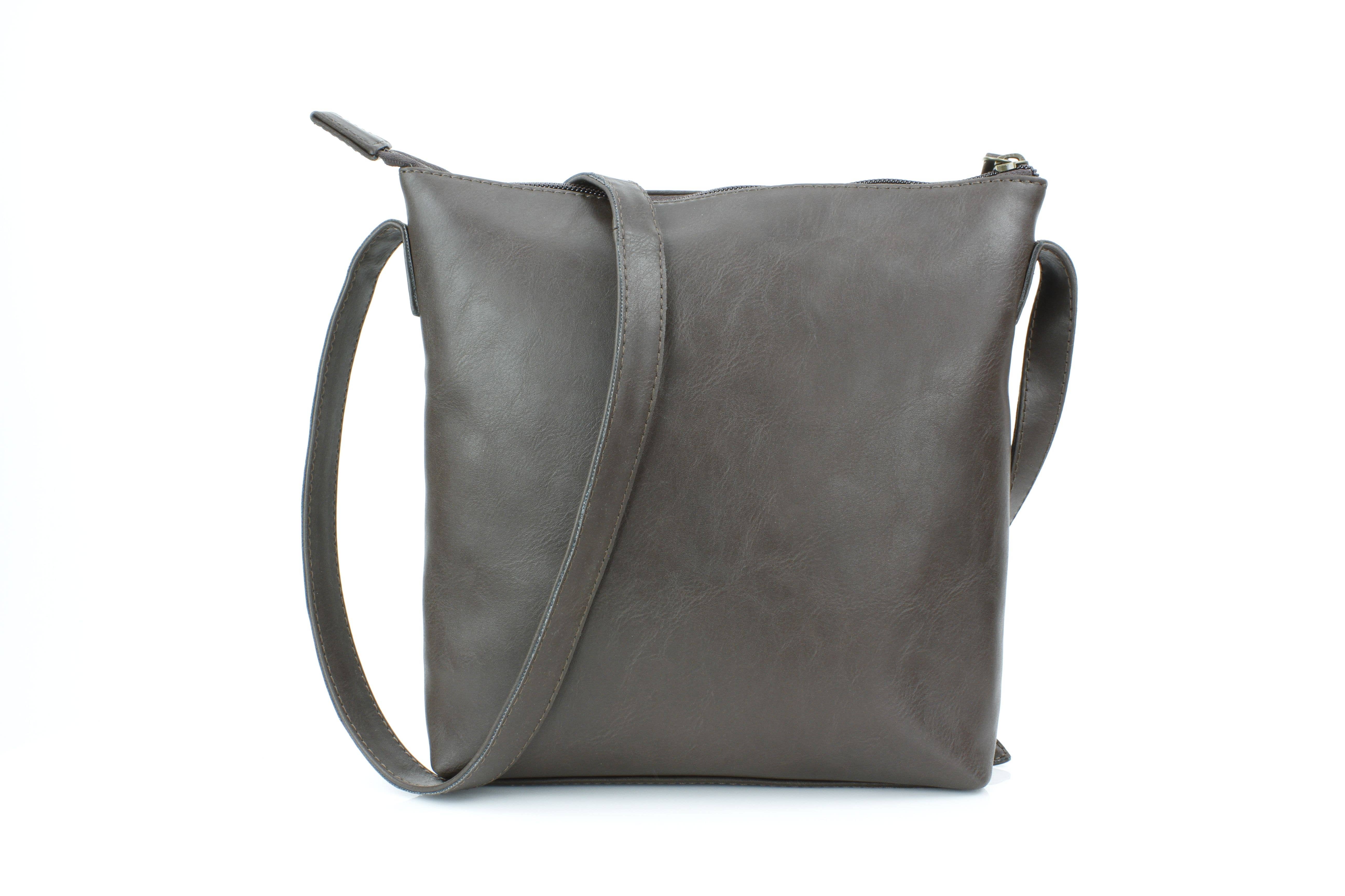 Leather Impressions Inc – Engroshandel Messenger bag – Kvinder – Vegansk læder filigran messenger med concho RMHB 40 25046