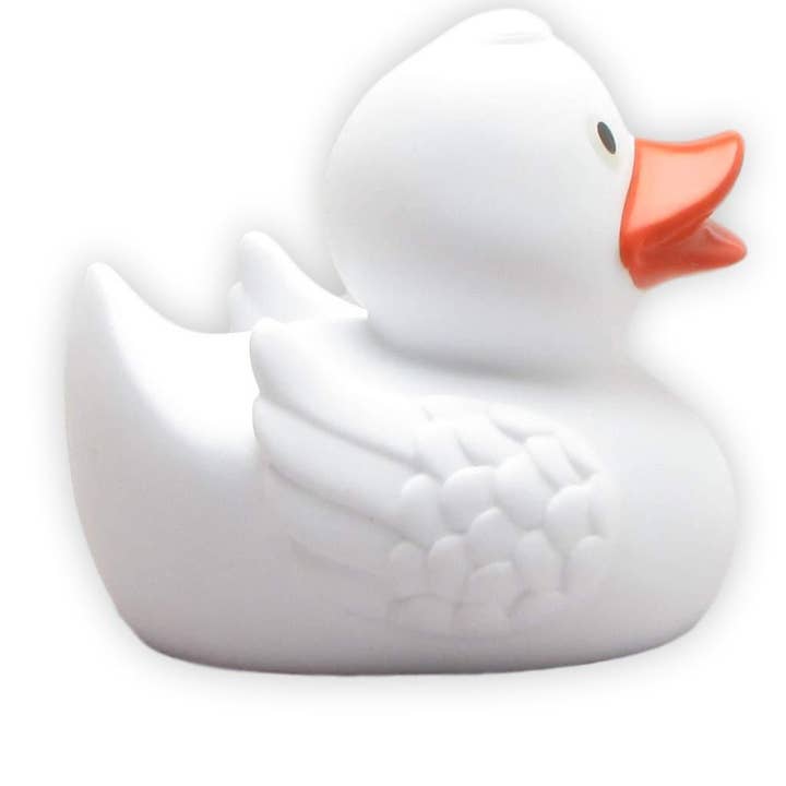 Duckshop – wholesale Bath toy – Baby – Walli white rubber duck - rubber duck