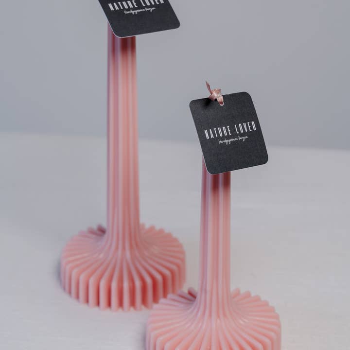 Nature Lover - Wholesale Pillar Candle - Geometric taper candle made from a blend of rapeseed and soy wax9