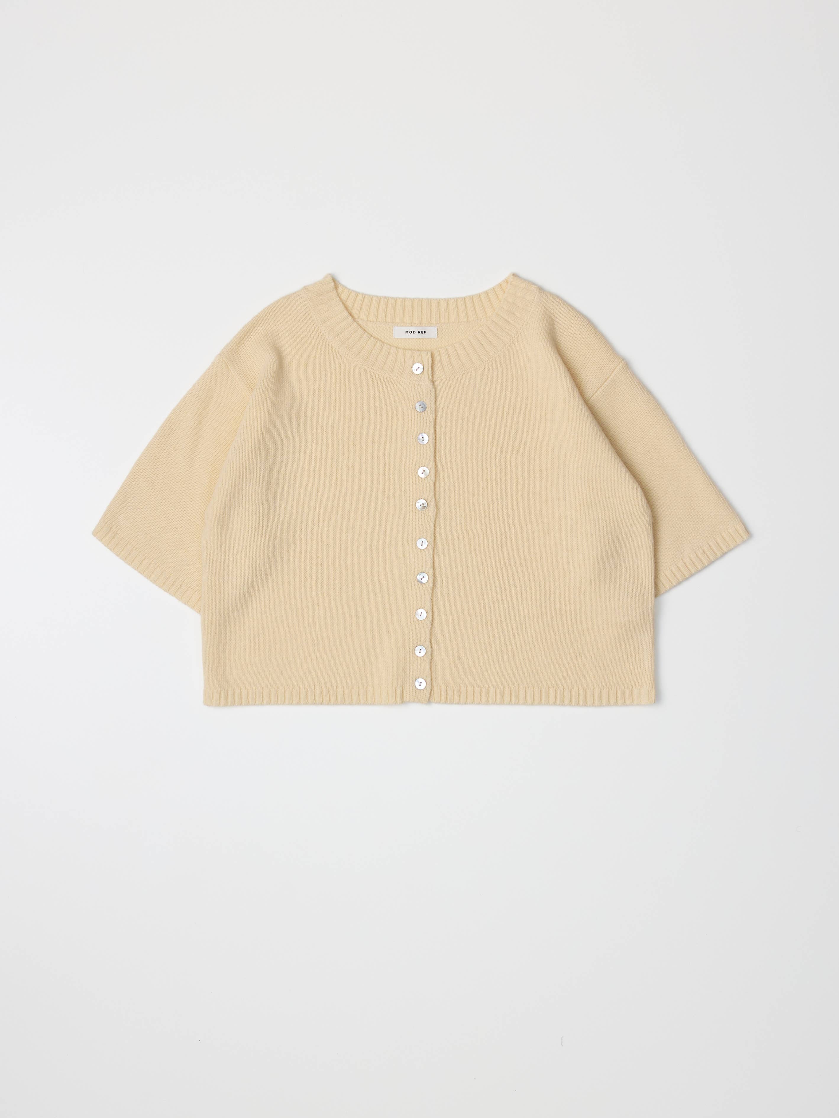 MOD REF - Wholesale Cardigan - Women's - The Stacey Cardigan | Brushed Half Sleeve Cardigan22