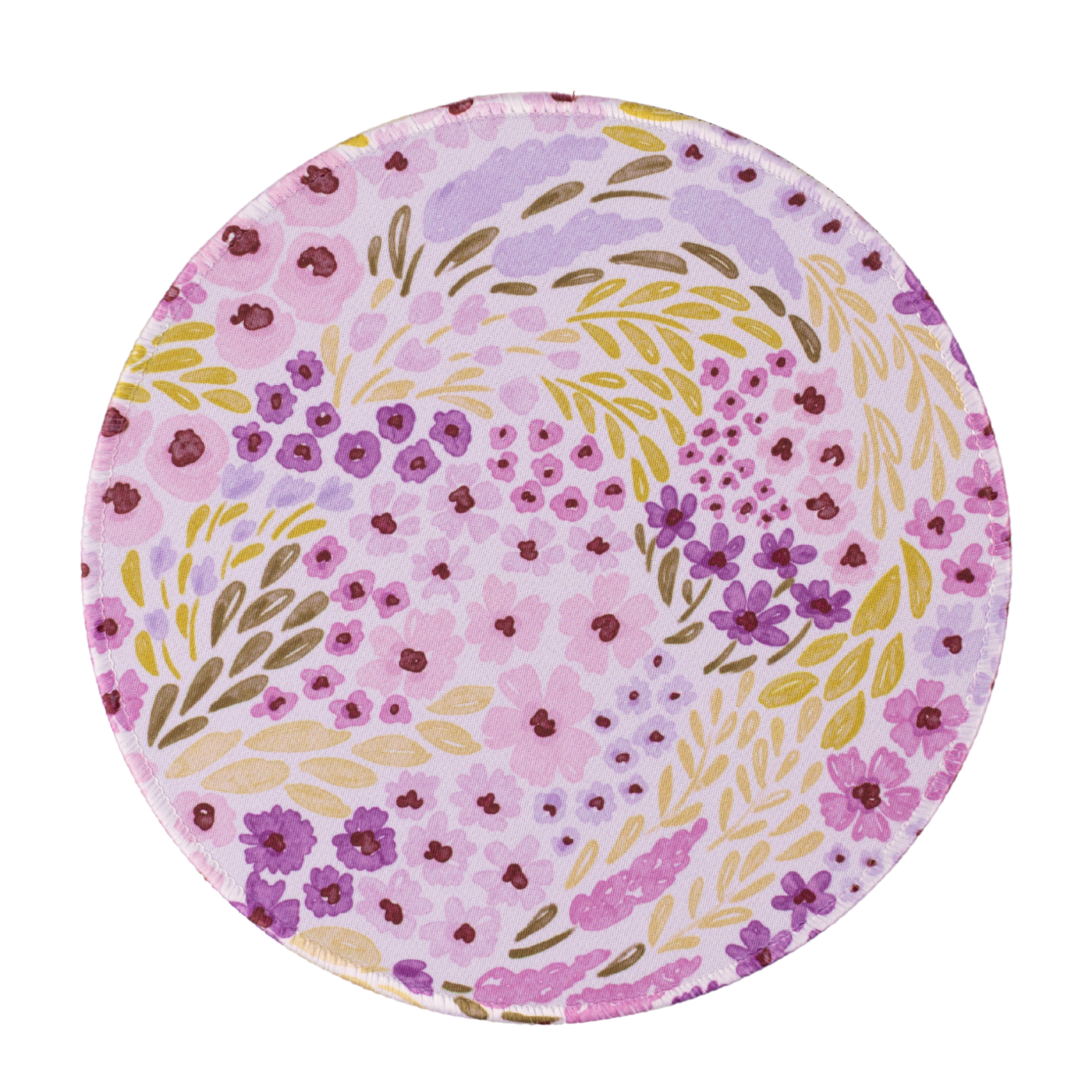 Elyse Breanne Design – Tapete de rato por atacado – Mousepad Floral Lilás2