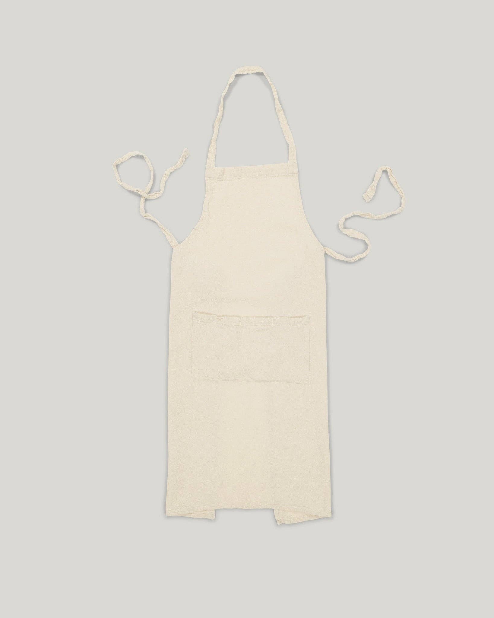 Maison Masarin - Wholesale Apron - Classic french raw linen apron0