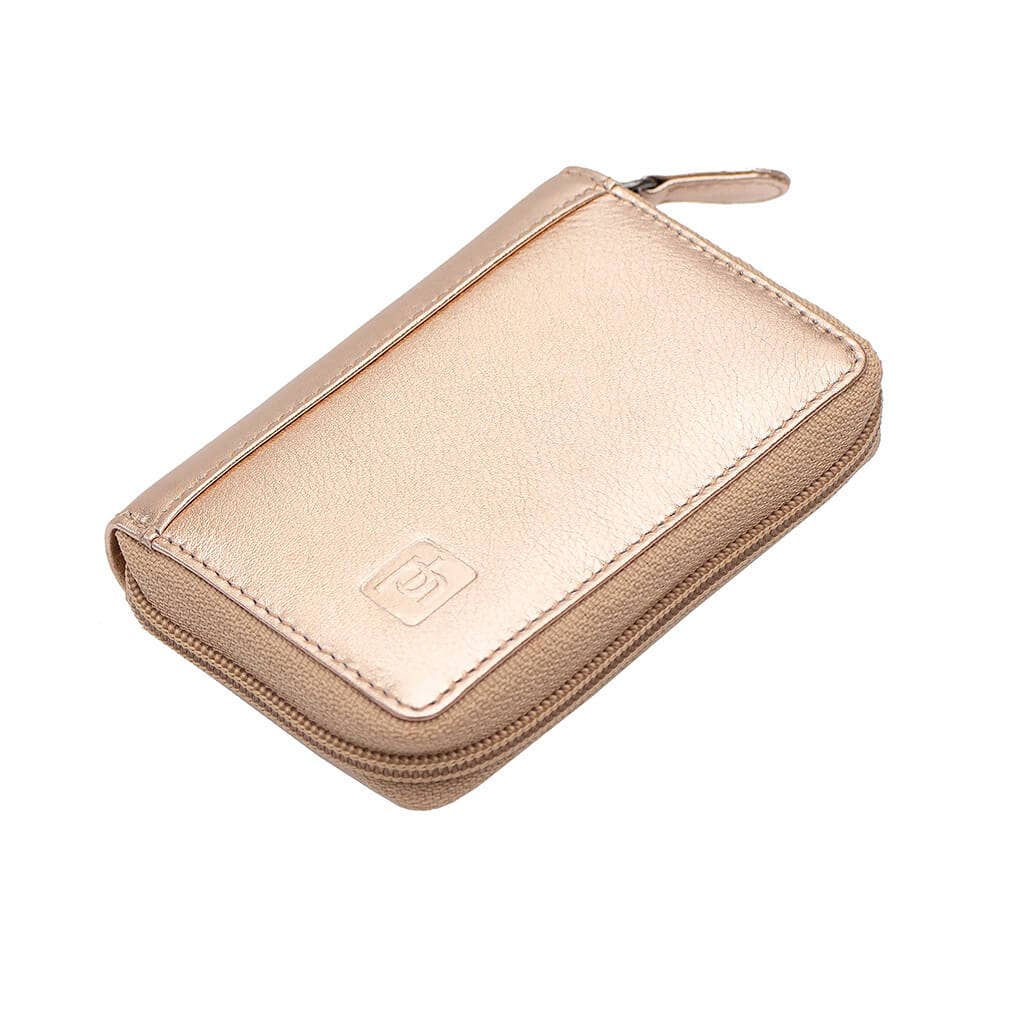 PRIMEHIDE - Wholesale Card Holder - Unisex - Concertina Leather RFID Credit Card Holder - 78049