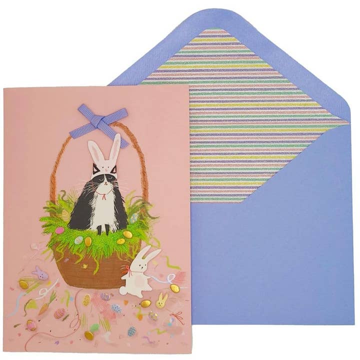 Schlechte Katze Osterkarte für den Großhandel von NIQUEA.D