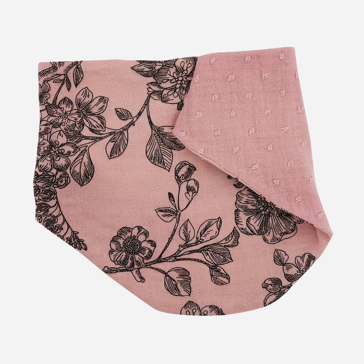 Florales Baby-Wendebib für den Großhandel von Little Scandi baby