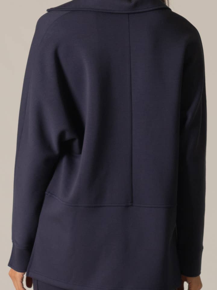 P. CILL - Wholesale T-Shirt - Women's - P. CILL Butter Modal Collared Long Sleeve Top11