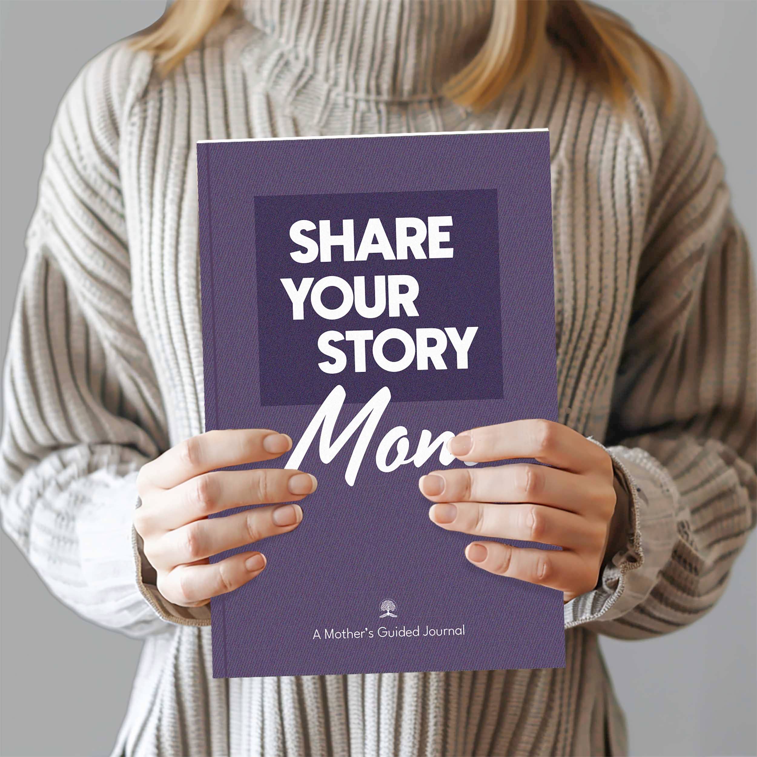 Timeside - Wholesale Journal/Diary - Share Your Story Mom Guided Journal5