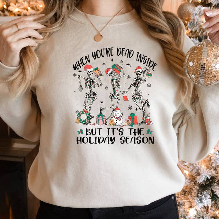 Sweat-shirt de Noël, femme, unisexe pour la vente par Crafty Mamas Creationz