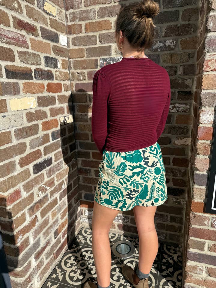 Amilita The Label - Wholesale Skirt – Women’s - Bias Mini Skirt - Abyss3