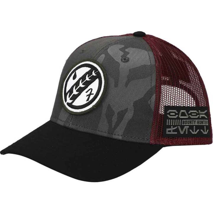 Square Deal Recordings & Supplies - Wholesale Trucker Hat - Unisex - Hat - Star Wars - Boba Fett Trucker Snapback