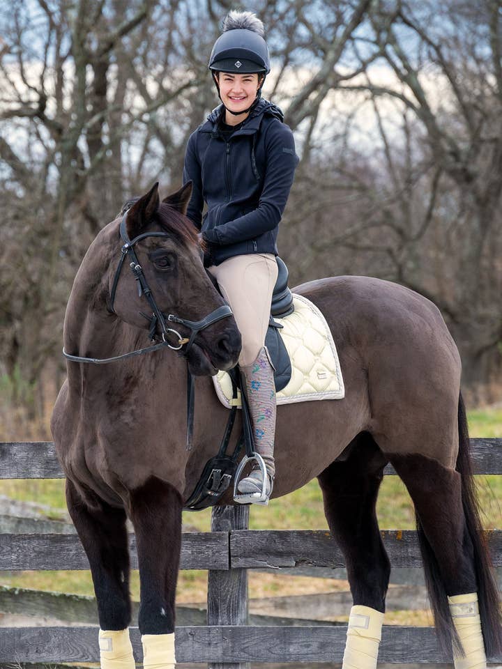 Lux GripTEQ Tan Riding Pants for wholesale by Equestly