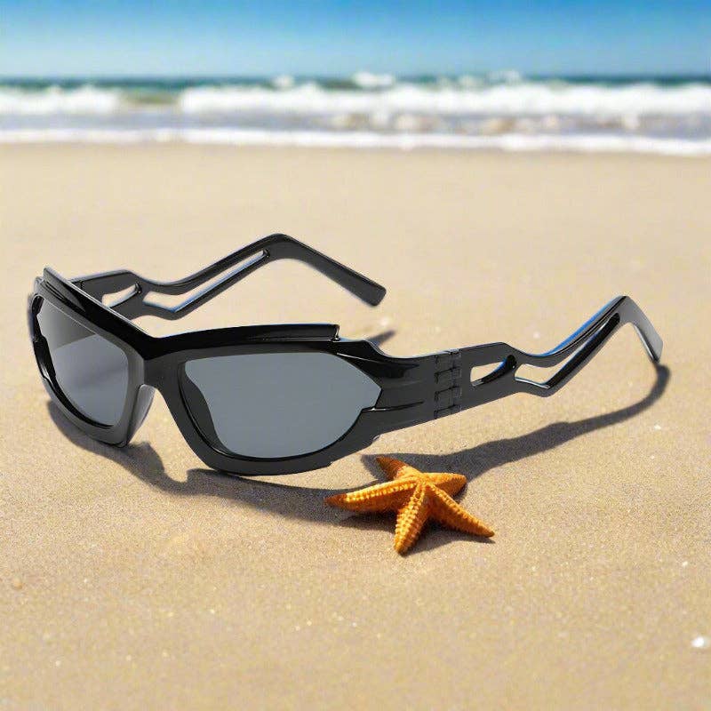 WoodWristCo - Wholesale Sunglasses - Unisex - Y2K Cycling PC Sunglasses0