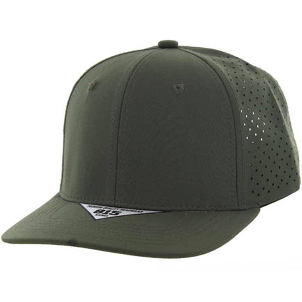Zion Brand - Wholesale Trucker Hat - Unisex - BLANK 6 PANEL LASERCUT SNAPBACK BALL CAP19