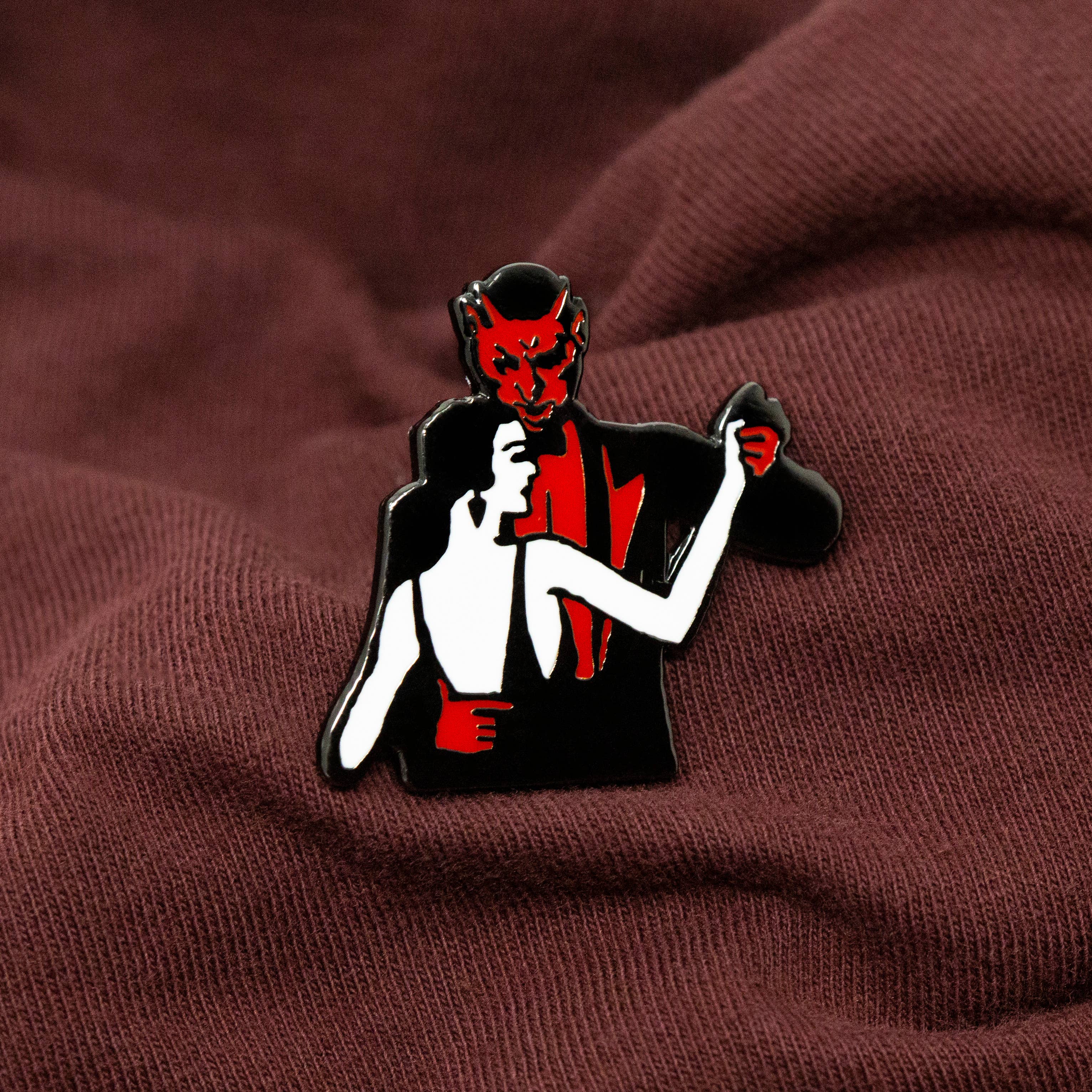 Mean Folk - Vendita all'ingrosso Spilla da bavero - Balla con il diavolo Pin2