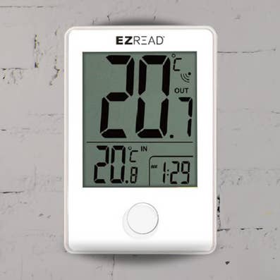 Thermomètre numérique avec horloge - Petit pour la vente par Headwind Consumer Products