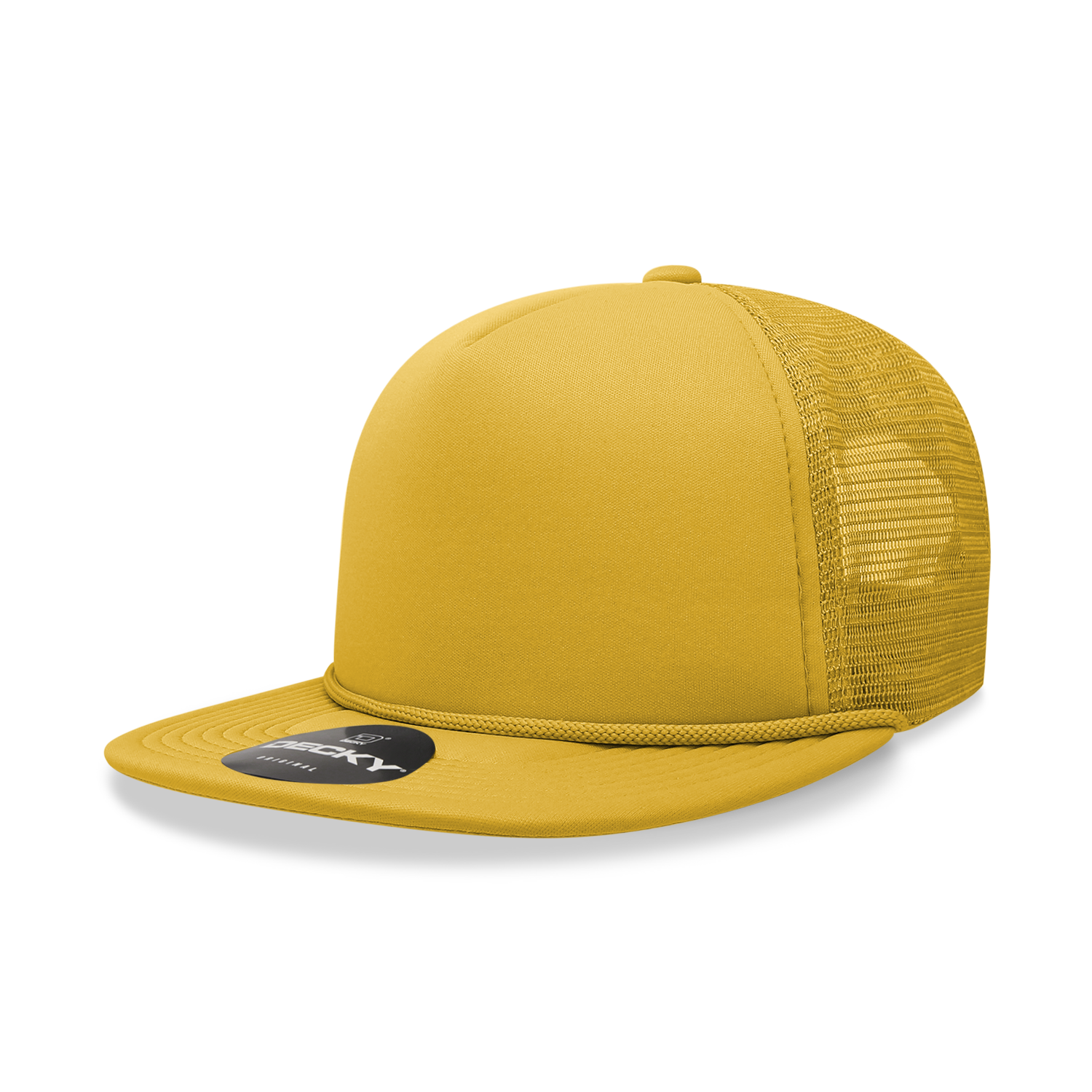 The Park Wholesale - Wholesale Trucker Hat - Unisex - Decky 6026 - Classic 5 Panel Foam Trucker Cap, Flat Bill Hat1