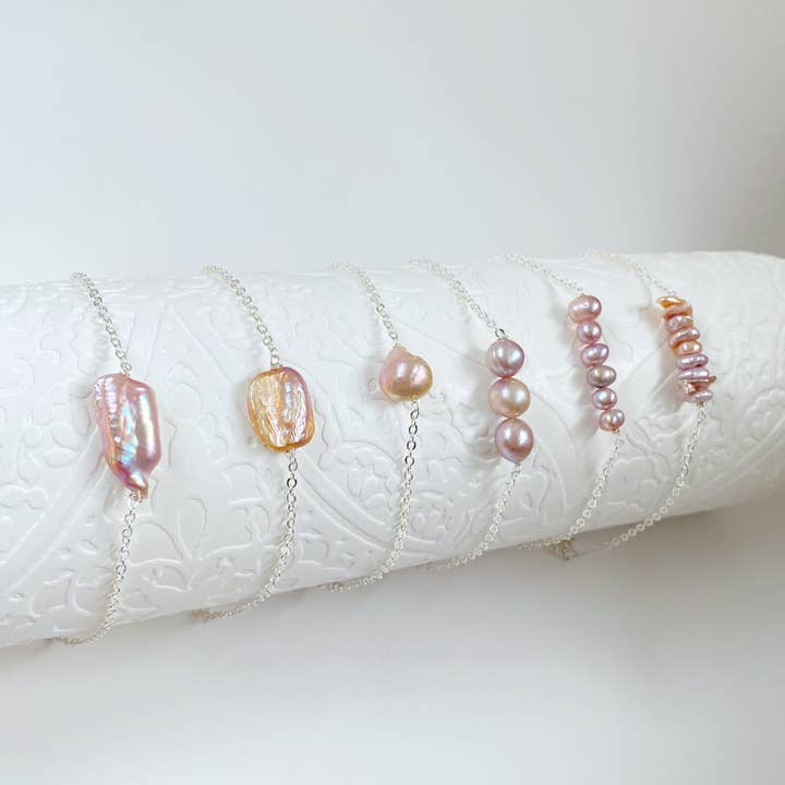 iBijoux – Engroshandel Perlearmbånd – Ferskvandslilla Perlearmbånd (1S13)8