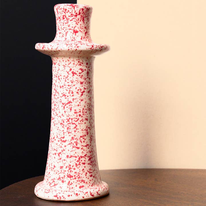 Pink Cactus & Co - Wholesale Candle Holder - Speckle Candle Stick