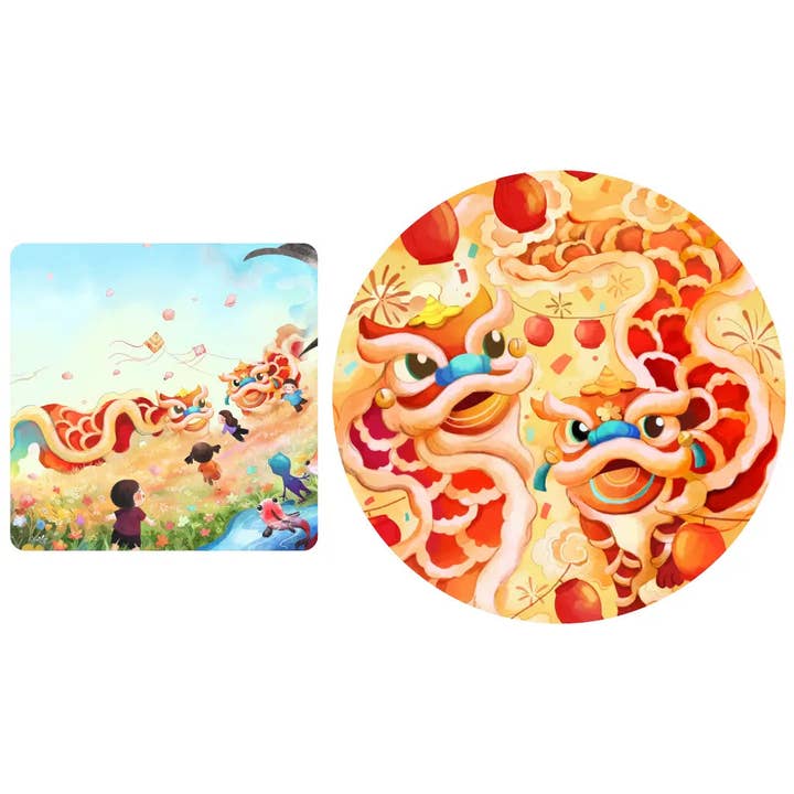 Dreambly Me - Wholesale Sleepsuit - Baby - Lion Dancers Convertible Baby Pajama9