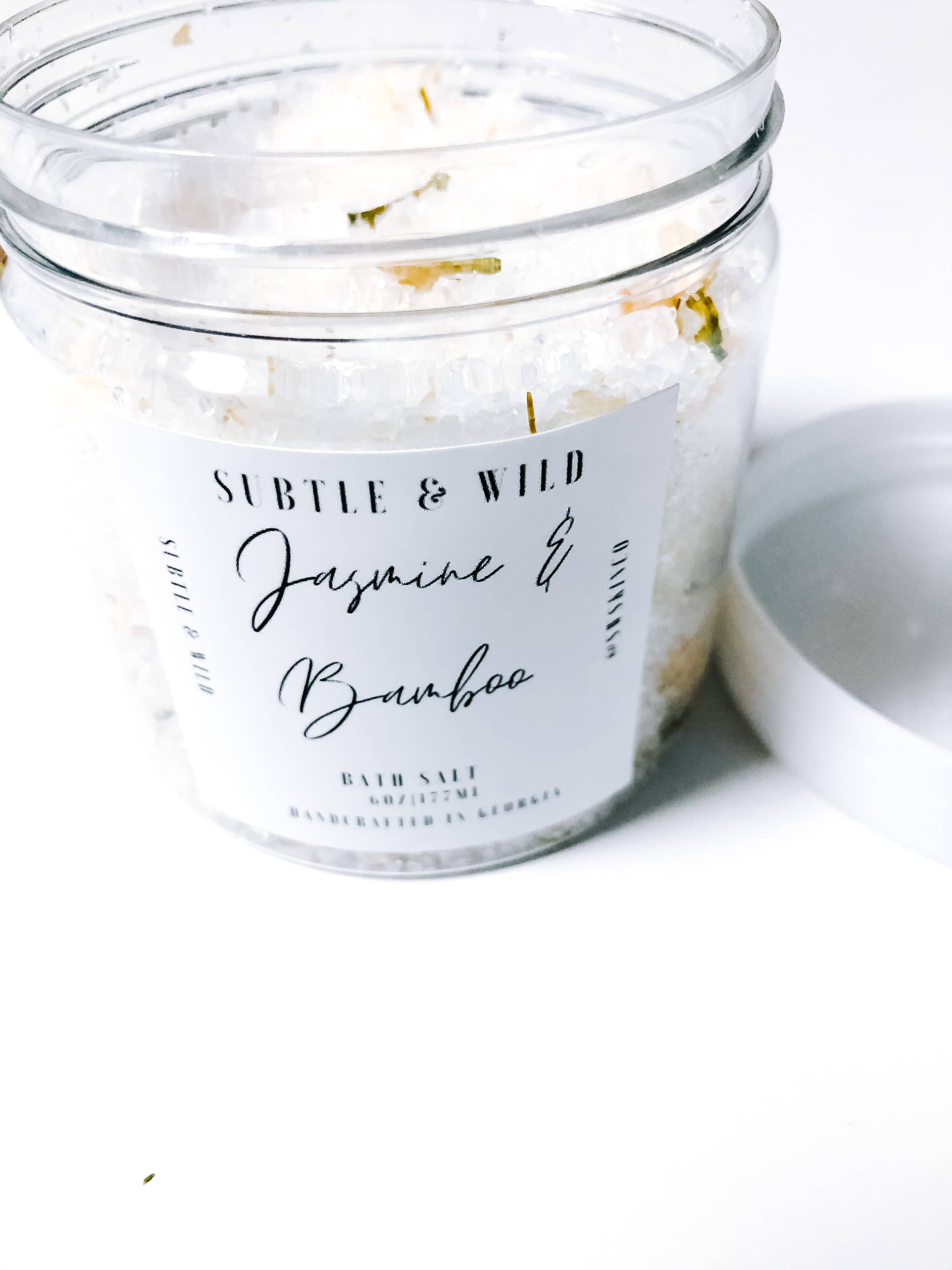 Subtle & Wild - Wholesale Bath Salts - 6 OZ Botanical Salt|Bath Salts|Bath Salt Tube Bath Salt Soa3