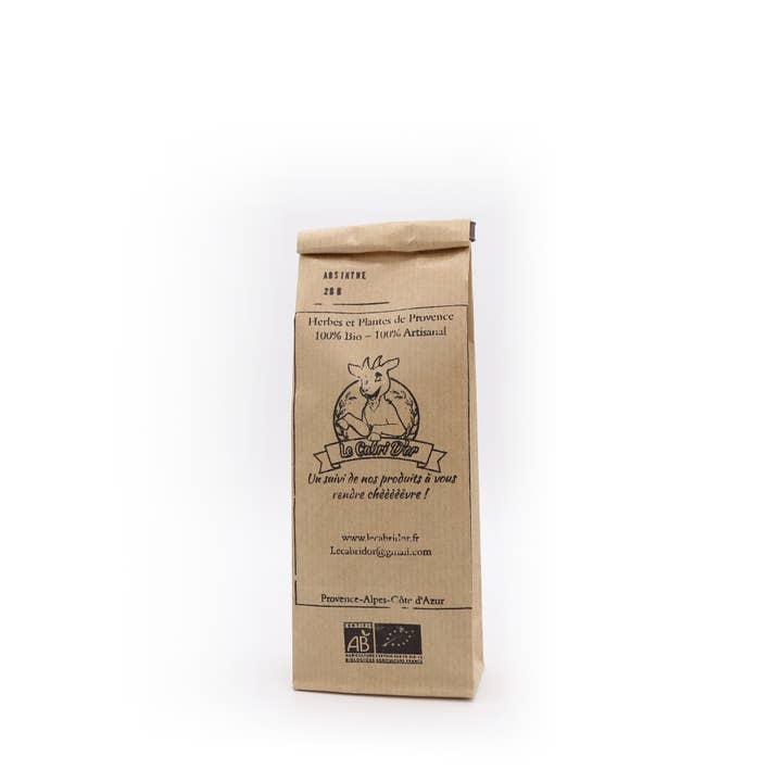 Le Cabri D'Or – Ervas por atacado – Absinthe orgânico - Planta aromática desidratada - 100% Provença