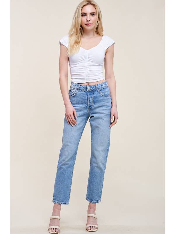 Charlotte Avery - Wholesale Blouse - Women's - Ruched Top5