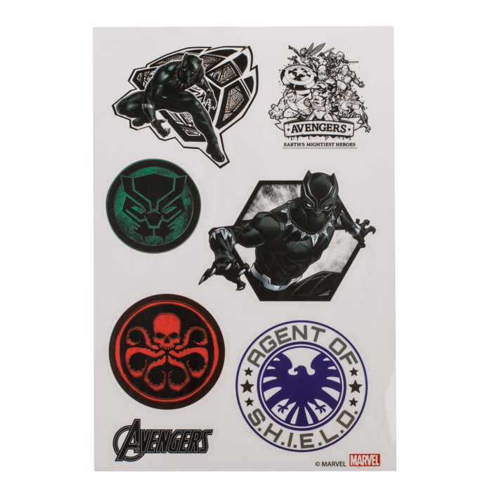 Out of the blue KG - Wholesale Sticker - Tech Stickers Set, Avengers (Heroes),2