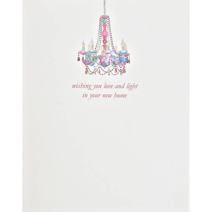 BoHo Light New Home Card for wholesale by Lumia Designs