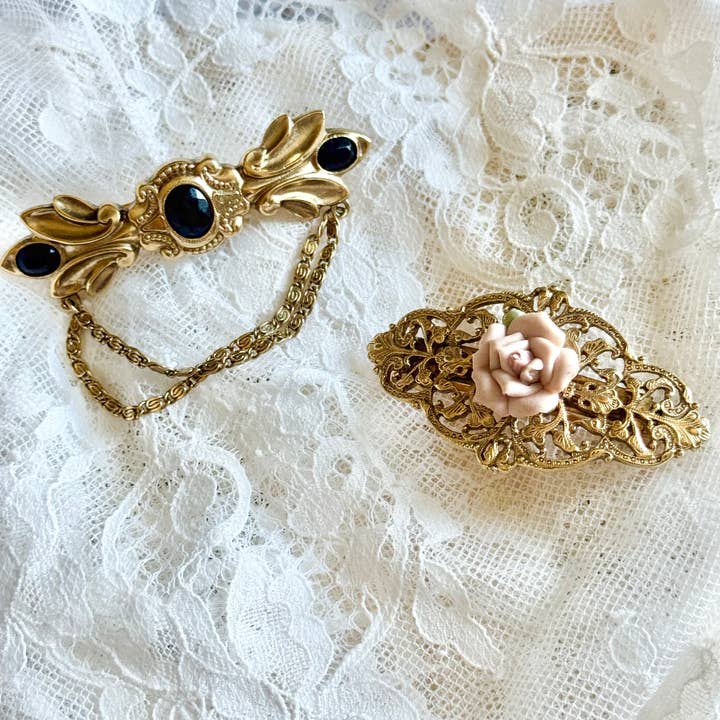 Petite Mariee Boutique - Wholesale Hair Pin - Lana Vintage Bridal Hairpiece4