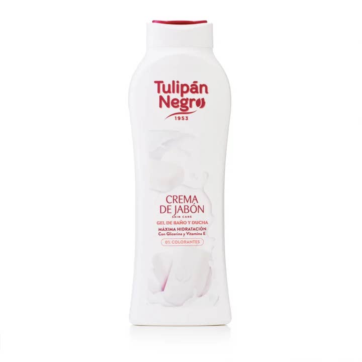 Kcosmetique – Gel de banho por atacado – GEL DE DUCHE TULIPAN NEGRO 650ML CREME DE SABÃO1