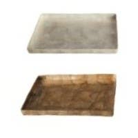 Capiz Small Rectangular Tray w/Straight Edge for wholesale by Dekorasyon Gifts Decor