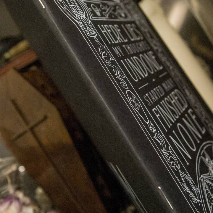 Meagan Meli Illustration - Wholesale Notebook - Gravestone Sketchbook4