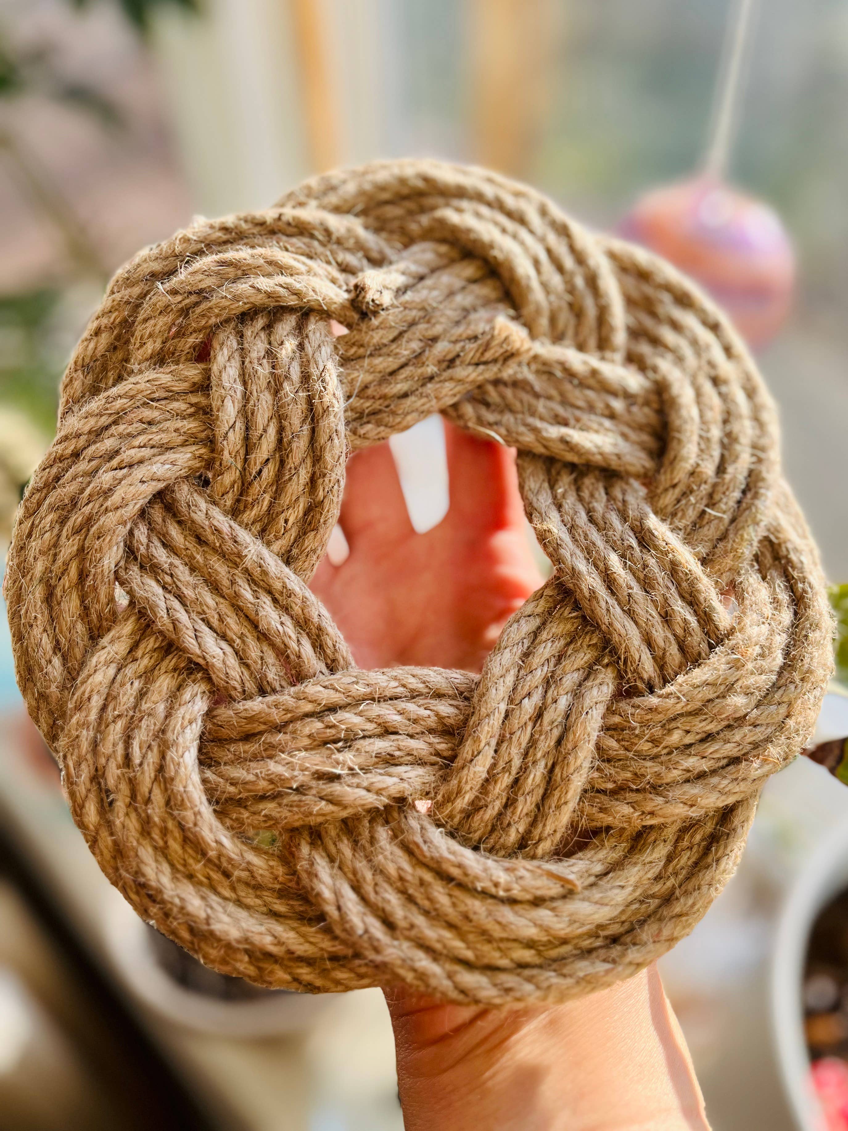 Make My Day Design - Wholesale Trivet - Round Nautical Rope Matt/Rope Trivet2