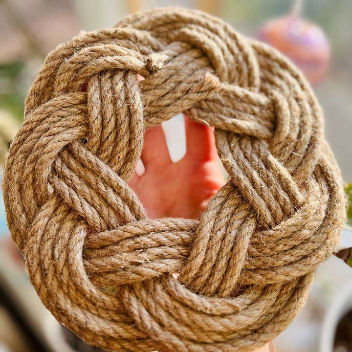 Make My Day Design - Wholesale Trivet - Round Nautical Rope Matt/Rope Trivet2