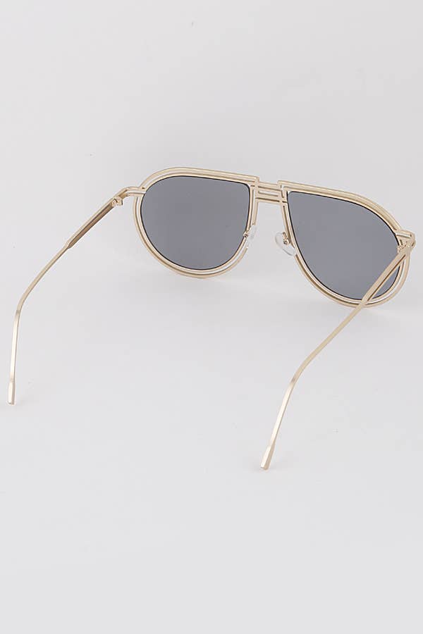 MIX COLOR Double Lined Teardrop Sunglasses for wholesale on Faire5