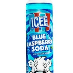 Mr. YuYu's Chililicious Candy - Wholesale Soda/Carbonated Drink - ICEE Blue Raspberry Soda 12 count