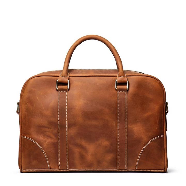 Steel Horse Leather – Großhandel Laptoptasche – Unisex – Die Bjorn Laptoptasche aus Leder | Aktentasche aus Vintage-Leder