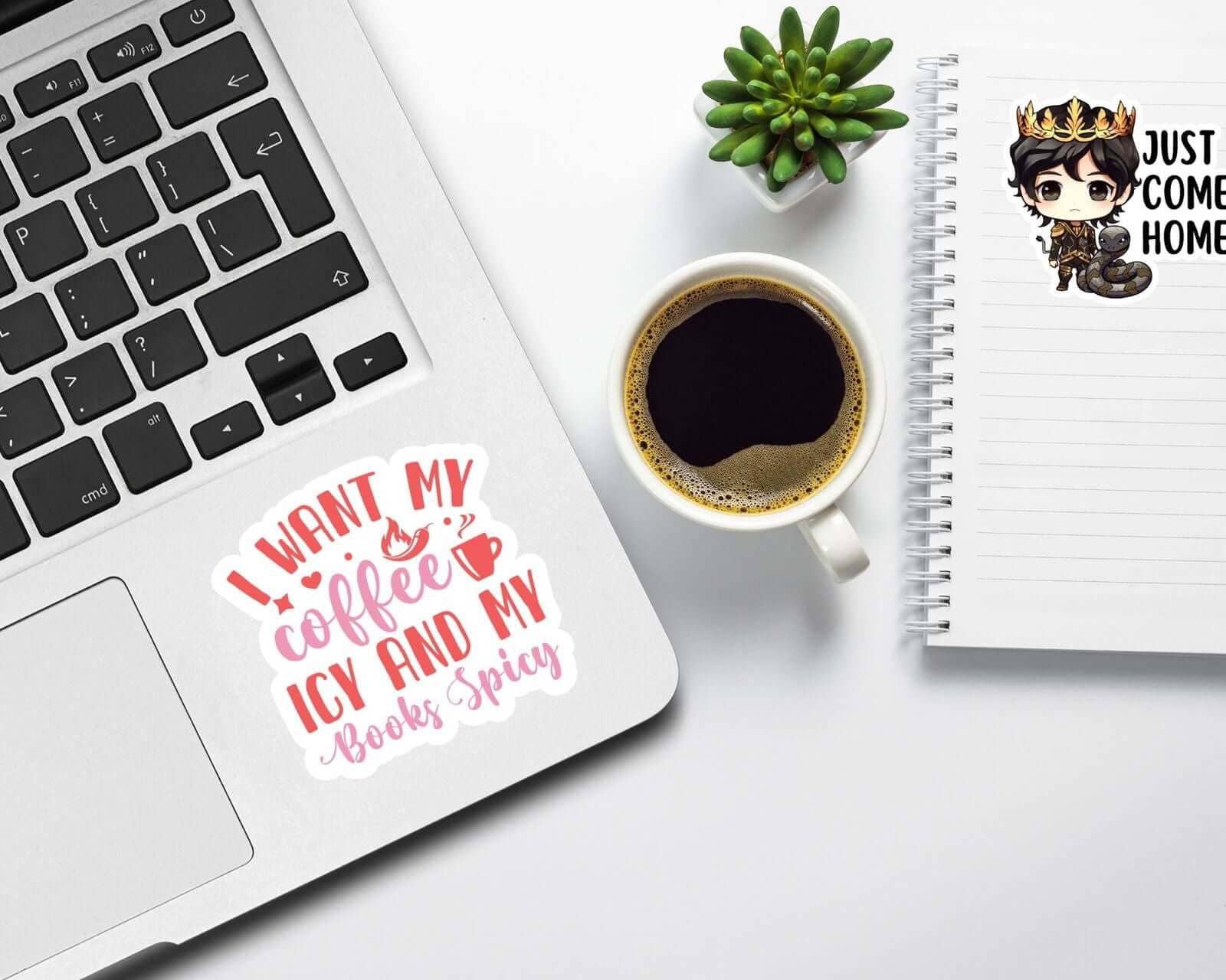 Bookish Queen - Wholesale Sticker - Spicy Book Lover - Funny Smutty Quotes5