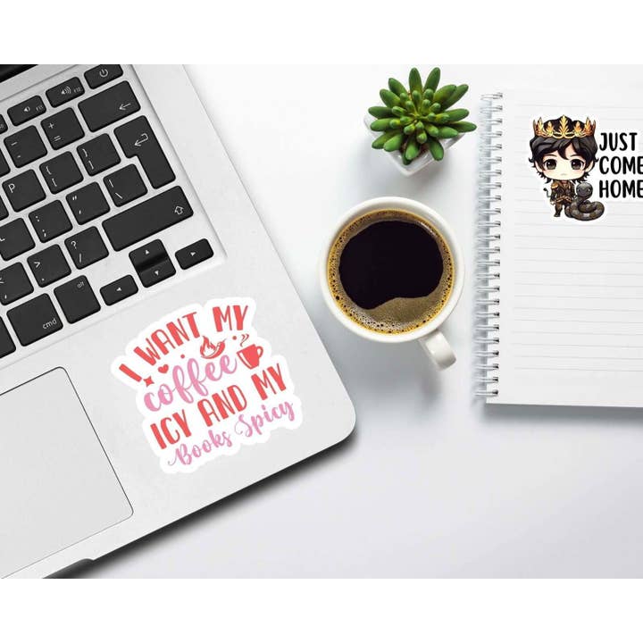 Bookish Queen - Wholesale Sticker - Spicy Book Lover - Funny Smutty Quotes5