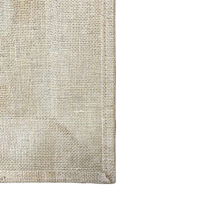 Natural Customized Value Large Burlap Tote Bag With Your Logo/Text for wholesale on Faire
