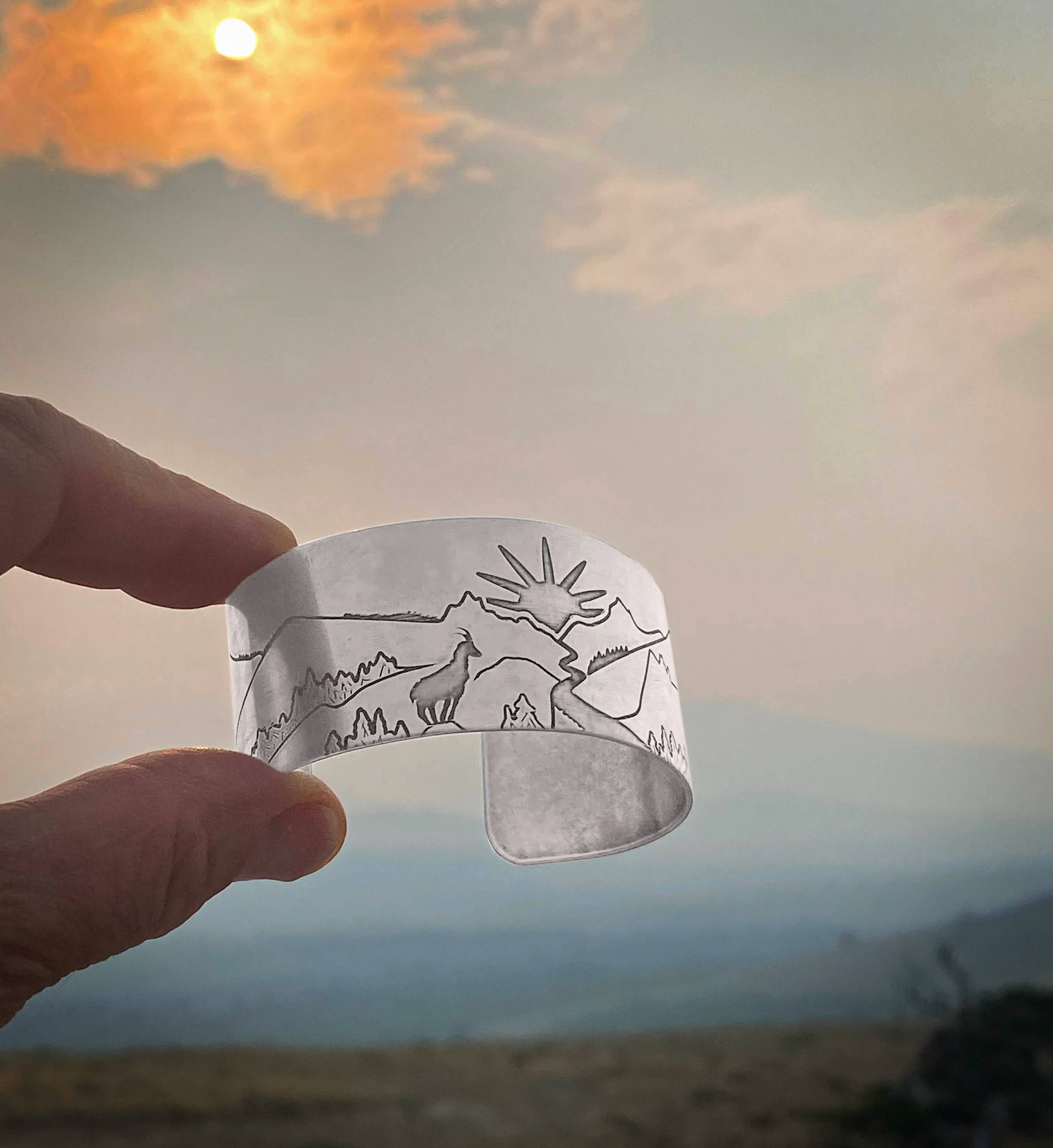 Daphne Lorna - Wholesale Cuff Bracelet - Going to the Sun Road Cuff Bracelet3