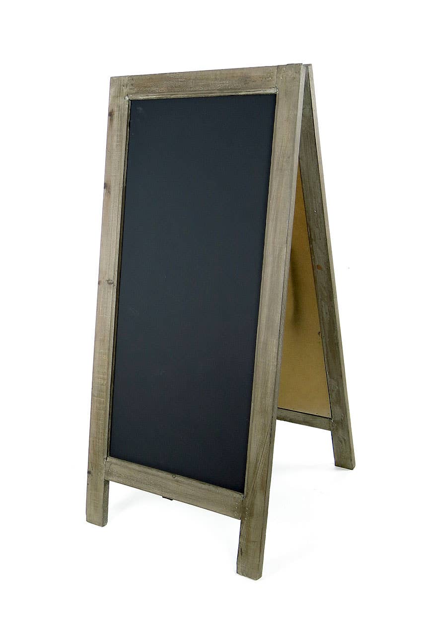 Vagabond Vintage - Wholesale Chalkboard - Rustic Recycled Pine Extra Large Standing Chalkboard1
