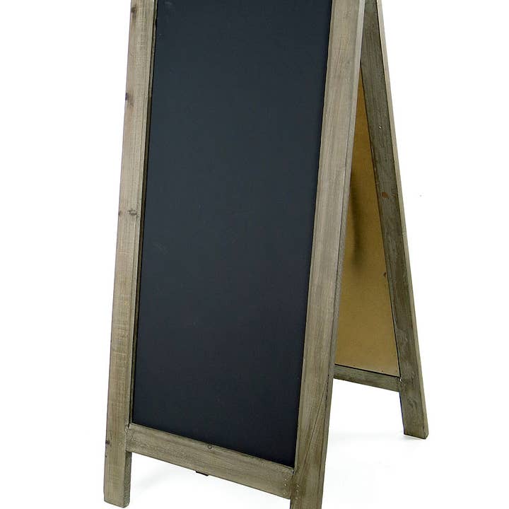 Vagabond Vintage - Wholesale Chalkboard - Rustic Recycled Pine Extra Large Standing Chalkboard1