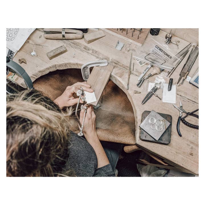 Juniper Circle Necklace for wholesale by Hannah Brown Jewellery