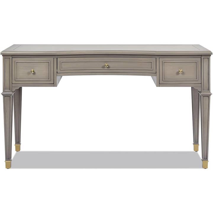 Jennifer Taylor Home - Wholesale Console Table - Dauphin 55" 3-Drawer Wood Executive Desk