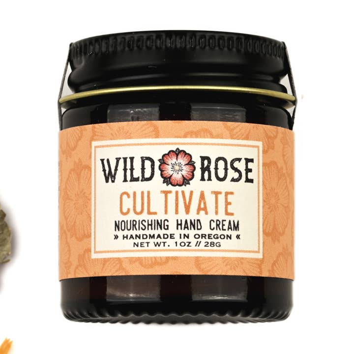 Cultivate Hand Cream - 1oz for wholesale by Wild Rose Herbs