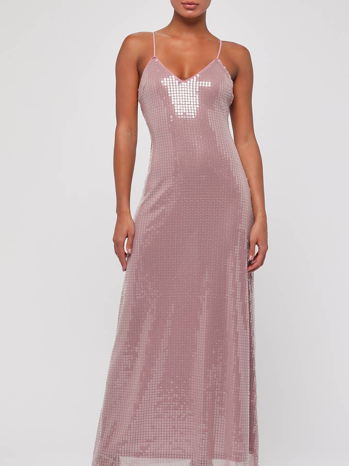 Sylvie Sequin Maxi Dress for wholesale by Lulus